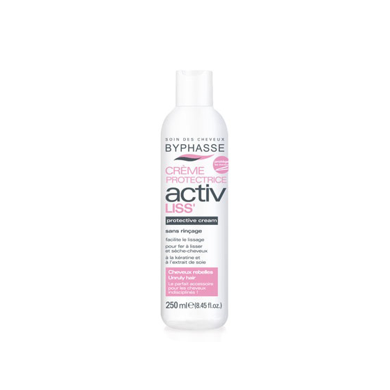 Byphasse Crème protectrice activ liss’ cheveux rebelles