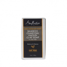 Bamboo Charcoal Kaolin Clay Soap - African Black Soap